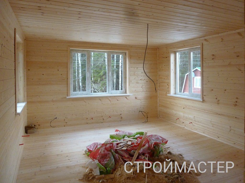 Окна пвх в деревянном доме Северск