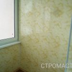 Внутренняя отделка балкона пластиком